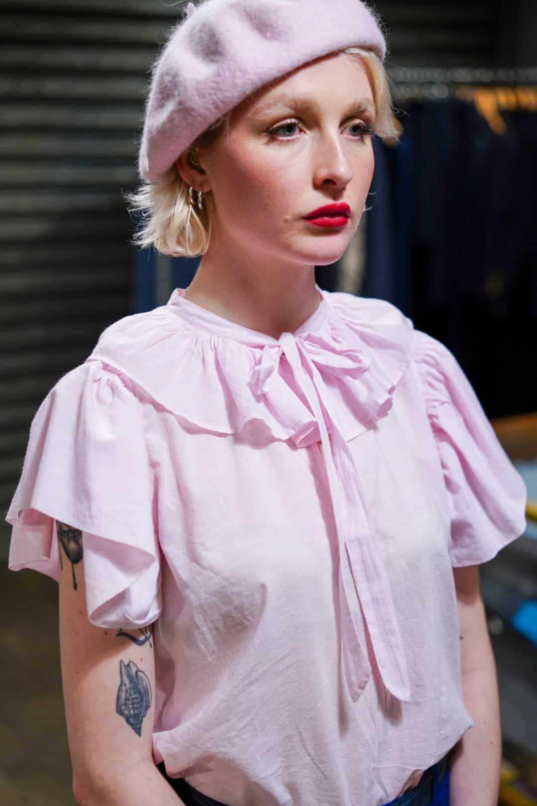 Chemisier Pierrot Rose – Image 3