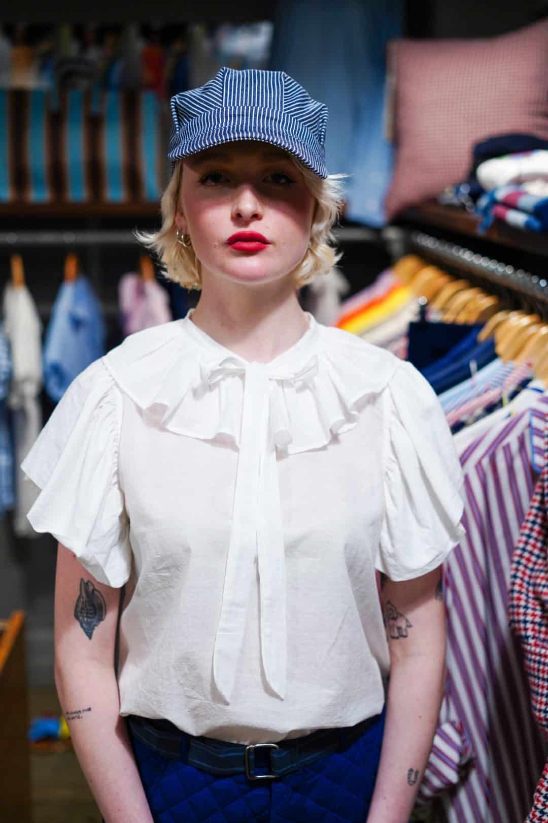 Chemisier Pierrot Blanc – Image 3