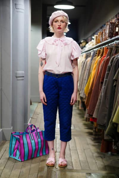 Chemisier Pierrot Rose