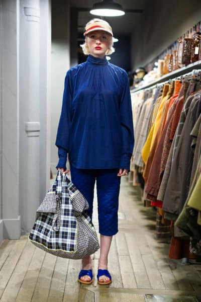 Chemisier Victoria Marine